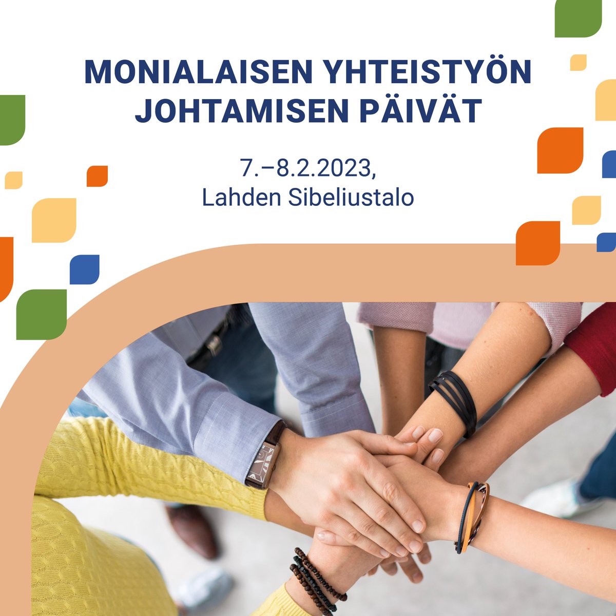 Tarjolla huippuseminaari - Monialaisen yhteistyön johtamisen päivät 7.-8.2.2023! keha-keskus.fi/palvelumme/mon… #monialaisetpalvelut #monialainenyhteistyö #johtajuus #muutosjohtaminen #TE24 #hyvinvointialueet  #ohjaamo #typ #maahanmuuttajienpalvelut  #kehakeskus