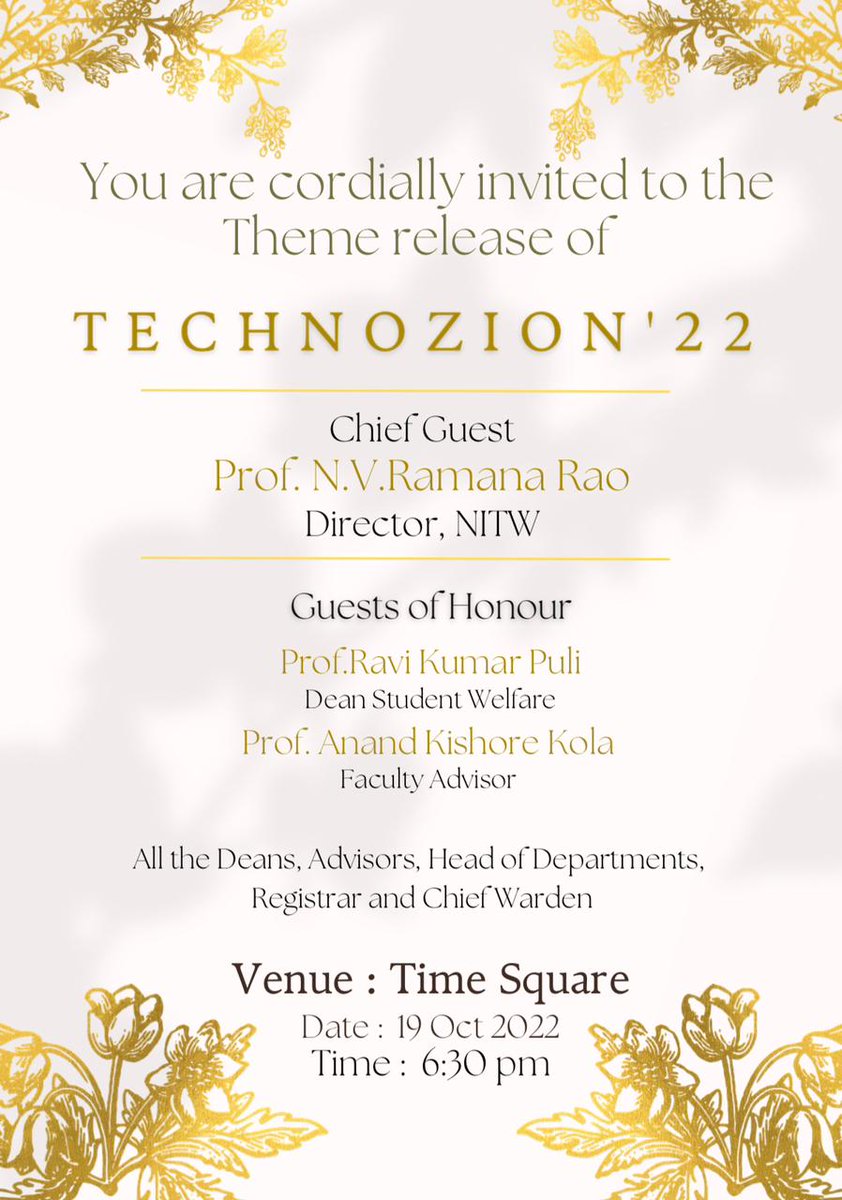 Technozion_2022's tweet photo. Be Ready Guys!!!!!
.
.
.
Guess THE THEME😉
#NITW #NITK #NITC #NITAP #NIT #IIT #TECHNICAL_FEST #TECHNOZION'22 https://t.co/YHKxZi7L9E