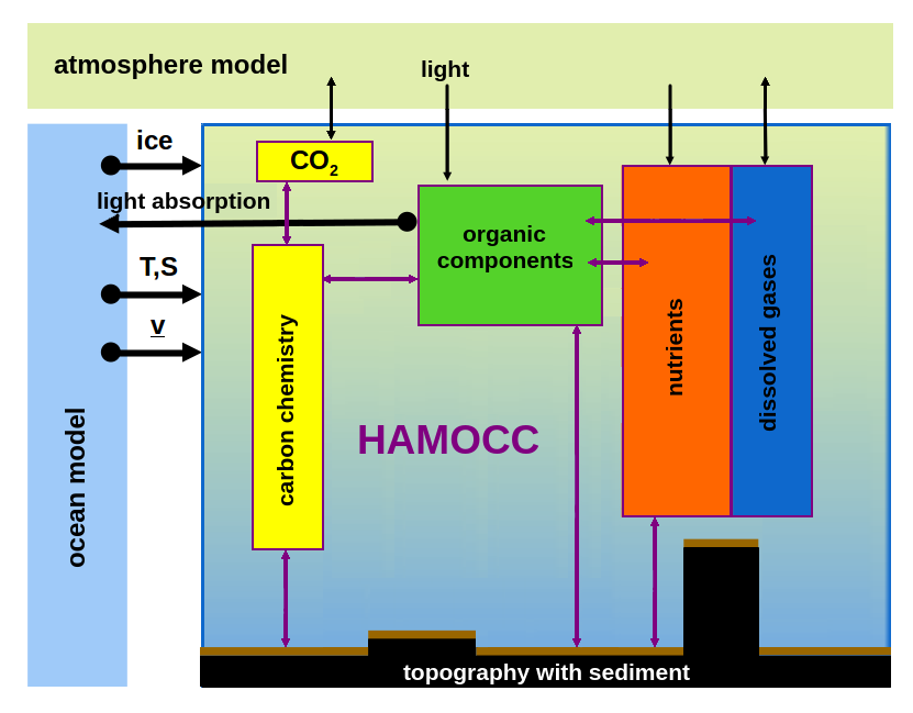 Wanted to share something really cool:
As we are doing our daily ocean carbon cycle modeling, a group of brains from #DKRZ #NVIDIA @MPI_Meteo <a href="/cscsch/">CSCS Lugano</a> <a href="/CENunihh/">CEN Uni Hamburg @cenunihh.bsky.social</a> have ported the code of our ocean carbon cycle model HAMOCC to GPUs.
Let me explain why I'm getting goosebumps.
1/n