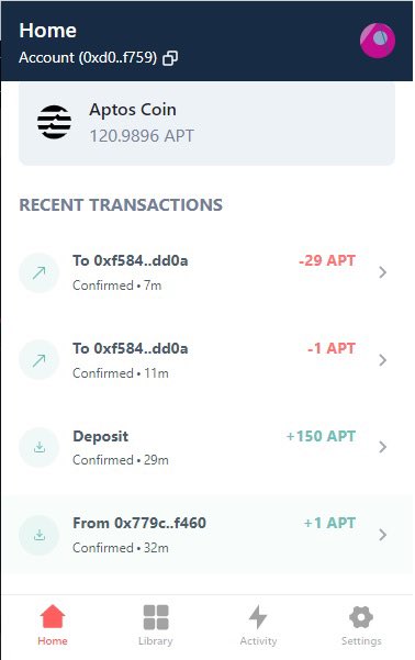 APTOS: ZERO tesnette NFT mintleyen arkadaşlar Airdorobu claim etmeyi unutmayın. #Aptos #AptosGiveaways 30 adet nakite çevirdim bile 😬. Adres: aptoslabs.com/foundation-air…