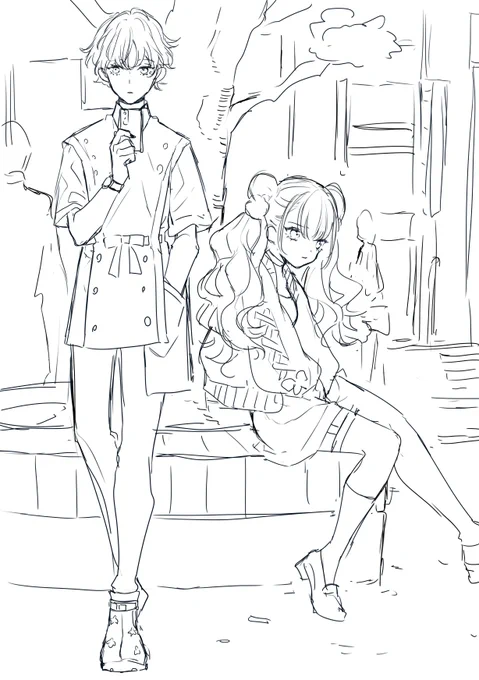 ちょっと仕事と関係ない絵でリラックス 