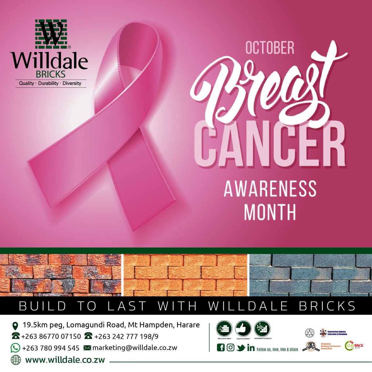 WilldaleB's tweet photo. Breast cancer awareness month #PinkOctober https://t.co/T3JRnWaV94