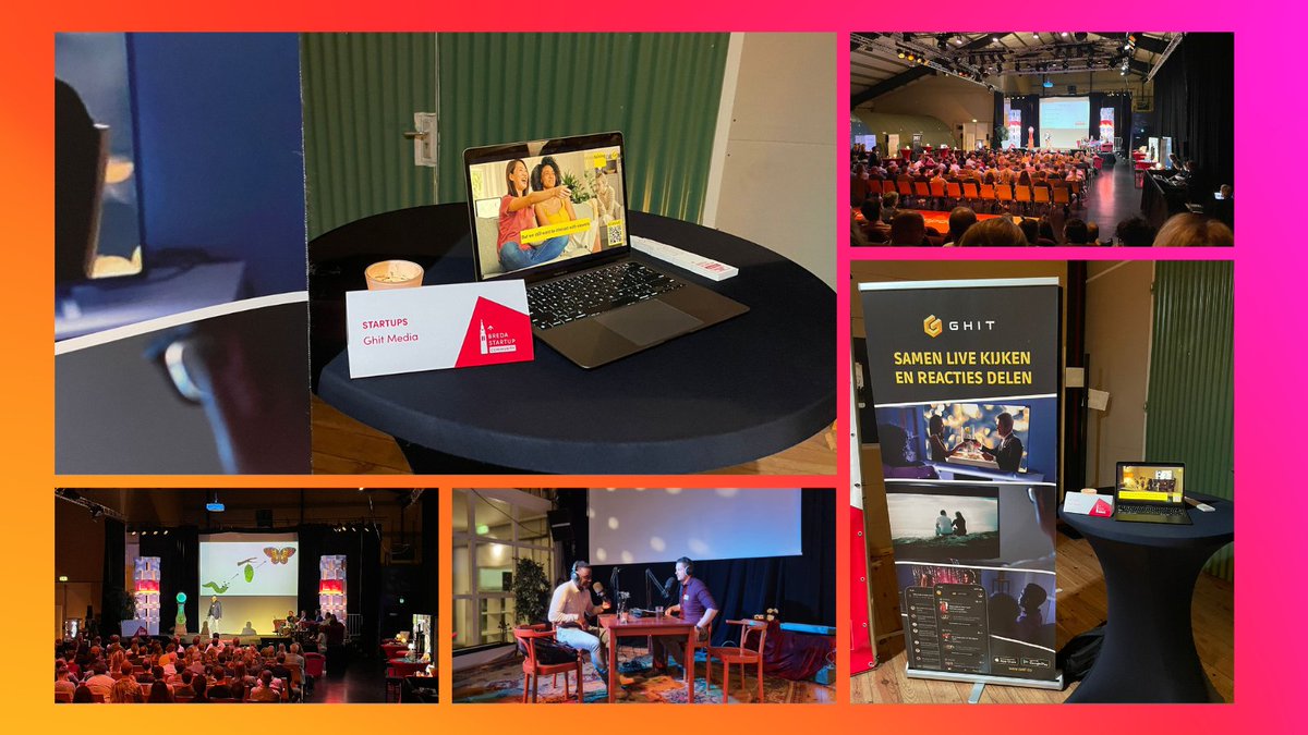 GhitMedia's tweet photo. Gisteravond stonden we bij Breda Startup 2022 Award. We hebben veel positieve reacties gehad en kunnen niet wachten op de officiële lancering van onze app. We willen iedereen bedanken die kennis wilde maken en wensen iedereen veel succes in de toekomst! https://t.co/f7czJ2m59i