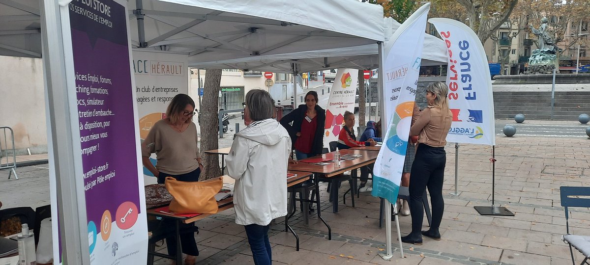 ines_guillot's tweet photo. Les équipes de #pôleemploi agde @AgdeOfficiel sont mobilisées sur l'action Agde au cœur du numérique. Venez assister aux ateliers Google et @FACEHerault 11h et 14h à la petite fabrique à Agde.  Accueil place du jeu de ballon jusqu'à 12h30. https://t.co/7BwyAo9Mgj