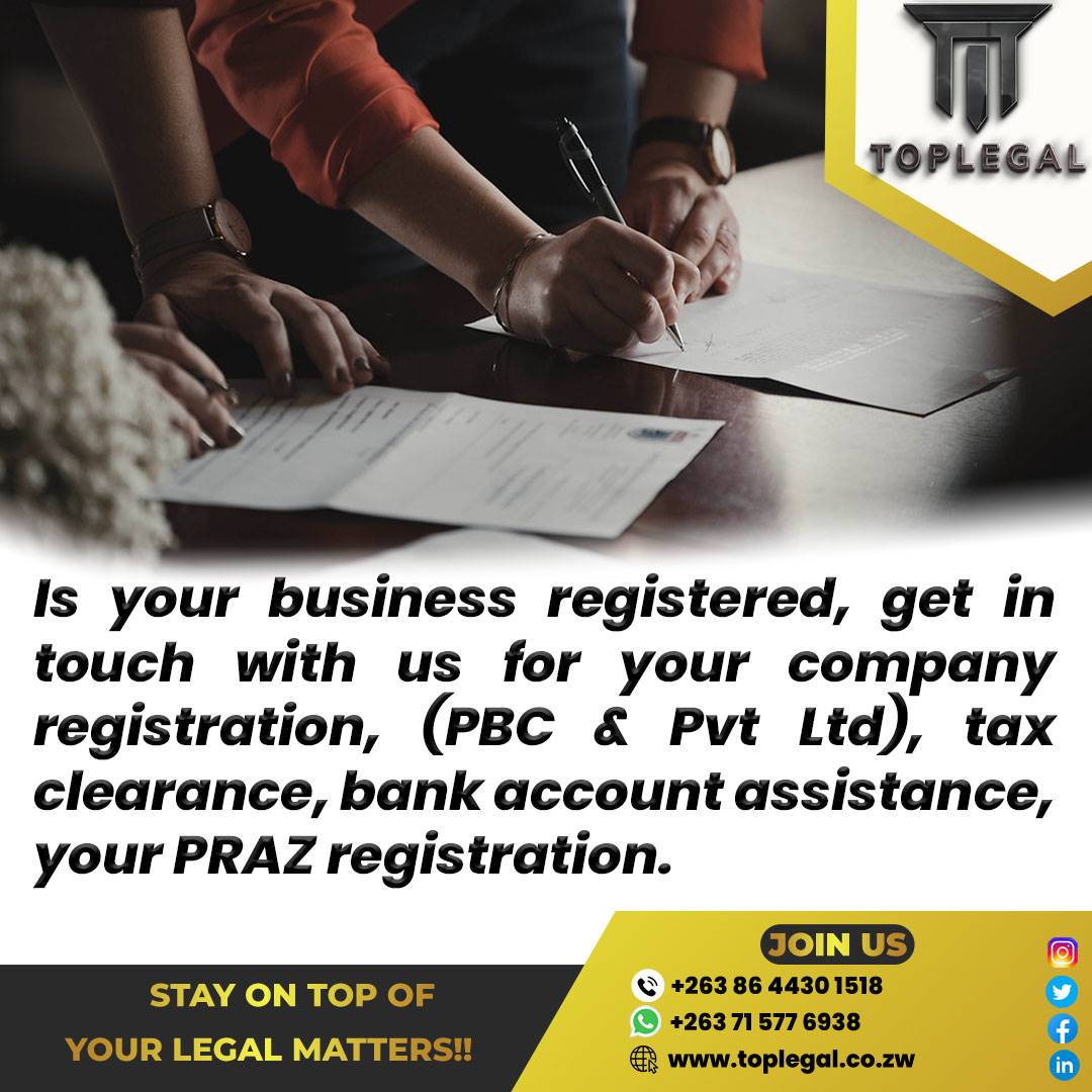 TopLegal9's tweet photo. Having TopLegal as your partner for Legal Cover is one of the best decision you can make for yourself.
#law
#legalcover
#taxclearence
#companyregistration
#bankaccountassistance
#your PRAZ registration https://t.co/ToGKrLaddf