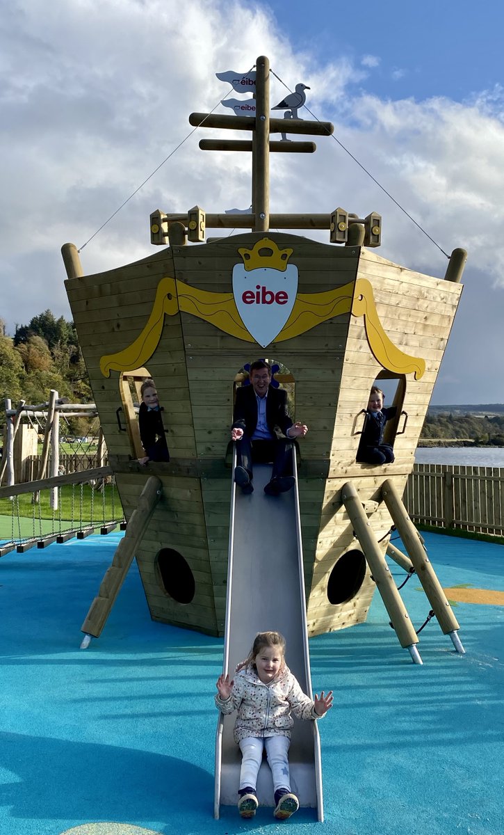 inverclyde's tweet photo. A new £200k playpark at Lunderston Bay is now open and is looking ship-shape ⛵️ https://t.co/uVgjUkvnrA #DiscoverInverclyde https://t.co/0KY1ZpB9rZ
