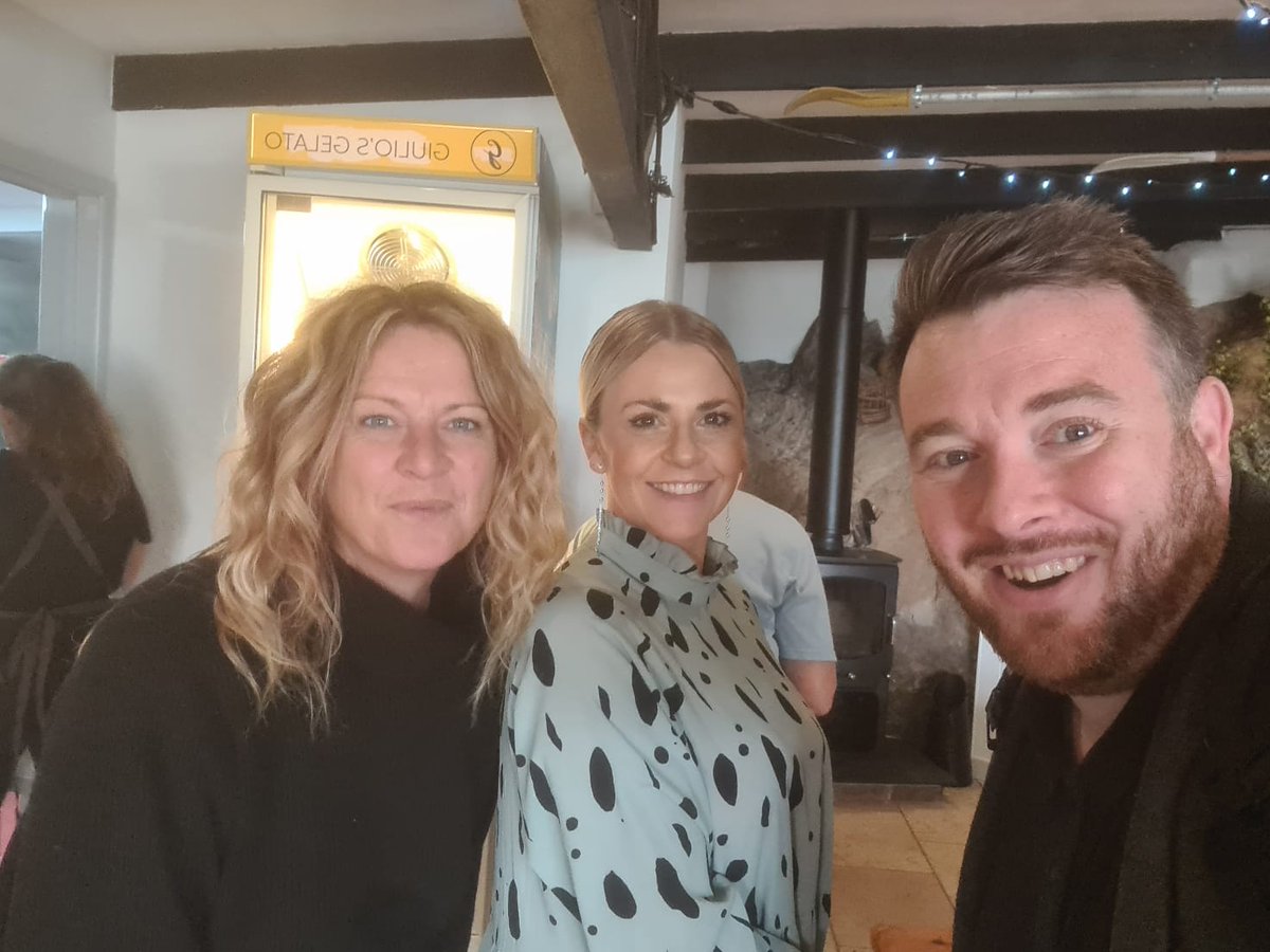 AntonelliBakery's tweet photo. Gelato Jonny's great gelato tour of the south continues with Roudy Cow, Devises, Abygail's Ice-Cream in Malmesbury and Giulios! 🍦❤

We love getting out and seeing our customers, any ideas where we should go next?! 👀

#GelatoTour #GelatoJonnyGoesSouth #ClientVisit https://t.co/8wh04xOzWz