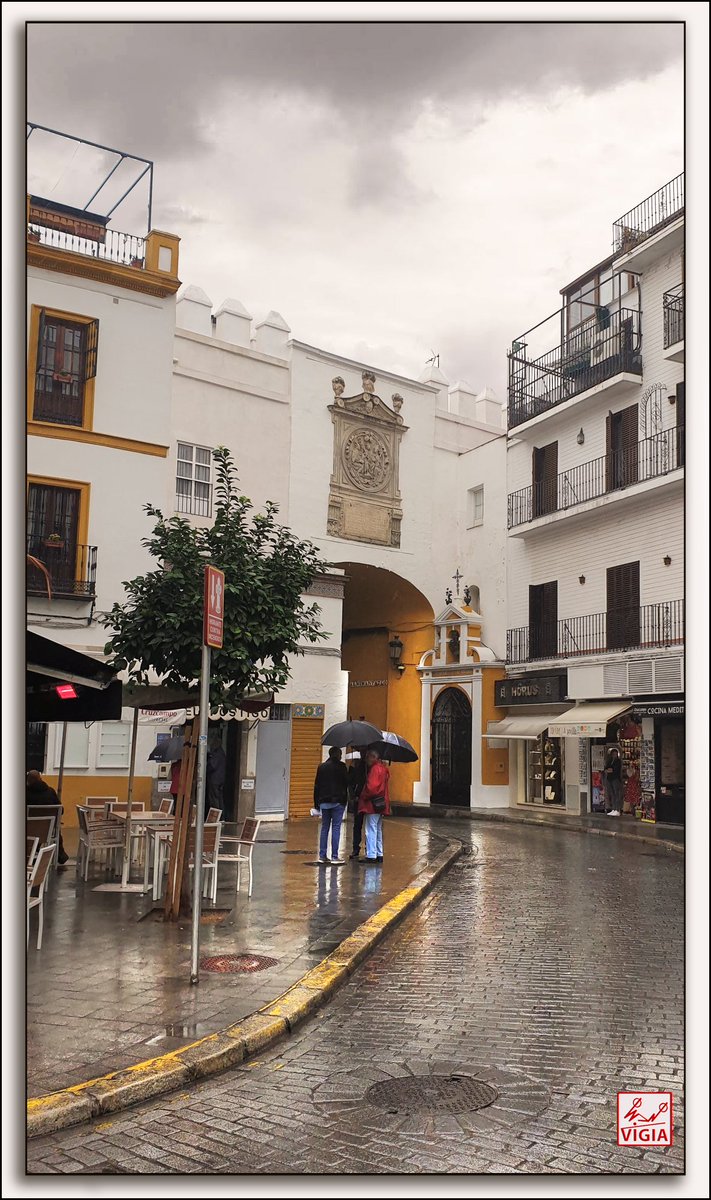 vigiadeisbilya's tweet photo. La lluvia tiene un vago secreto de ternura, algo de soñolencia resignada y amable, una música humilde se despierta con ella que hace vibrar el alma dormida del paisaje.  
(F. García Lorca). #FelizMiercoles #Sevilla #Triana #Macarena #Andalucíahoy #Andalucía https://t.co/nGoRDopkgD