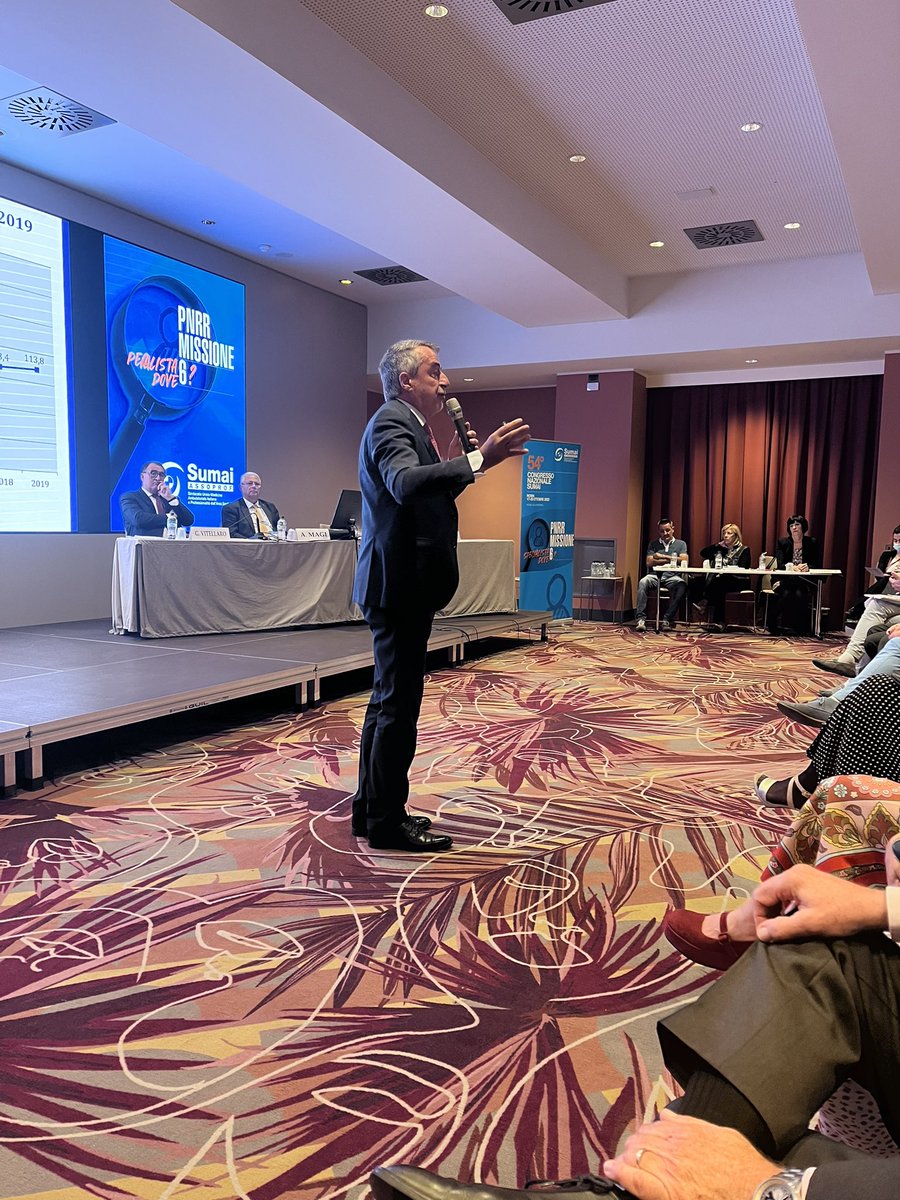 AssoprofSumai's tweet photo. @GIMBE al 54º Congresso del #Sumai “Chi ha pagato più i tagli é il personale sanitario. Il #ssn ha lavorato in isorisorse e ci sarà una riduzione della spesa sanitaria nel 2023-24”
#pnrr #specialisti #ambulatotiali #medici #odontoiatri #biologi #psicologi #chimici #veterinari https://t.co/soBj5KtZ1i