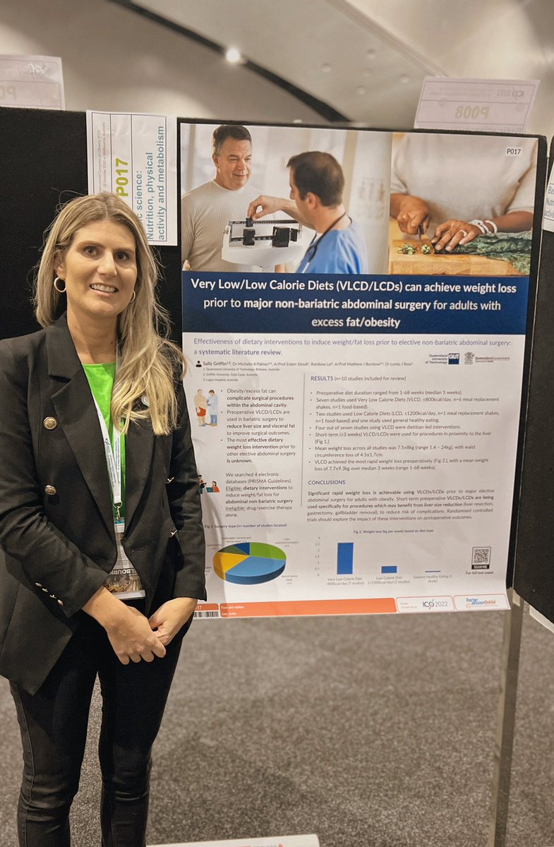 Poster is up!
Come and check out which diets work best for optimising patients with obesity for general/abdominal surgery 🏥
#ICO2022