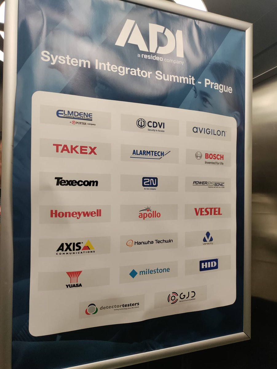 GJDManufacture's tweet photo. Come and meet GJD at the ADI System Integrator Summit in Prague!
Say hello to Ana and Greg and find out more about GJD and our versatile external motion detectors, laser sensors, lighting controllers and LED illuminators.
#ADISummit2022 #ADIPartners #ADIDifference #GJD https://t.co/GwBALVNu2n