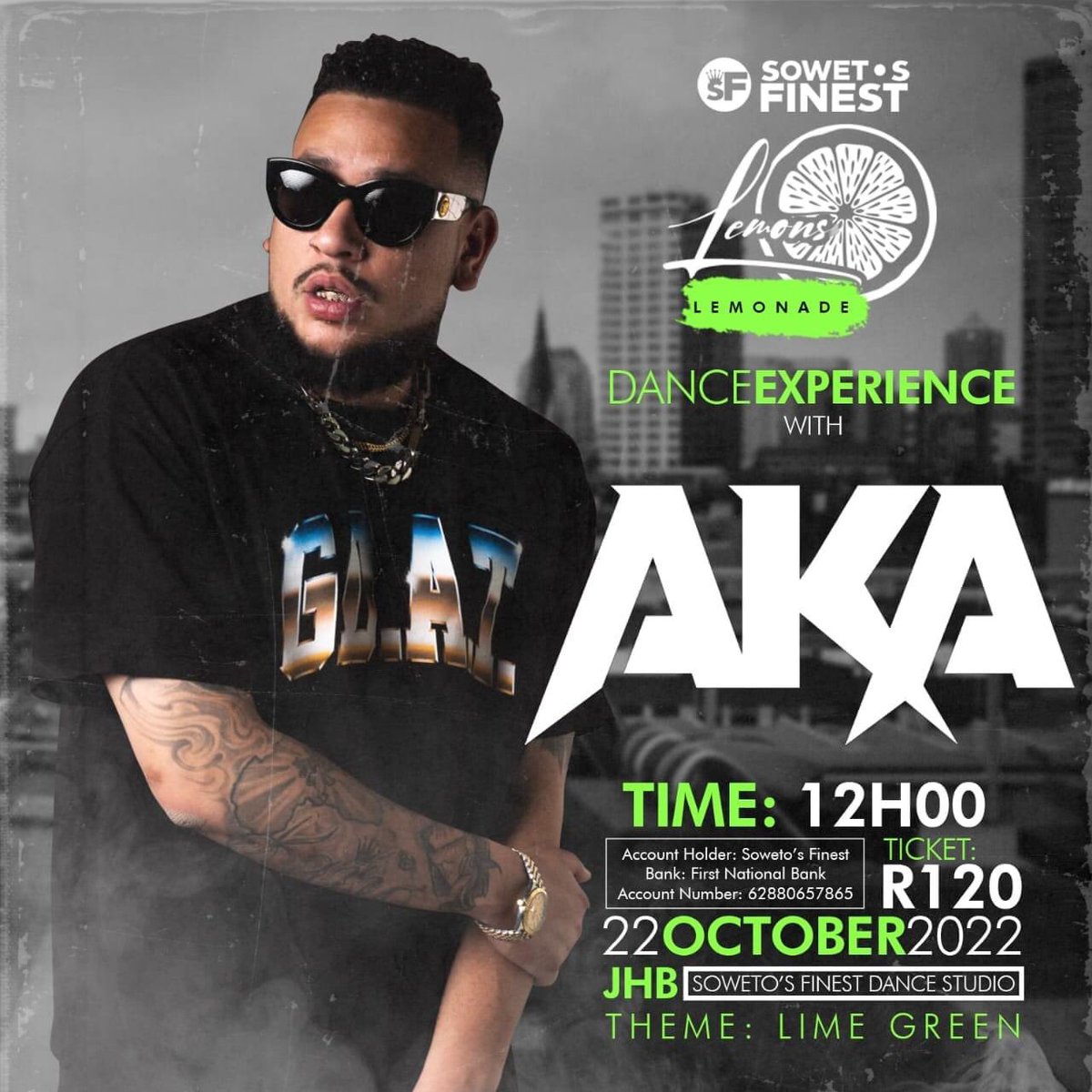 Havana_Bloom's tweet image. BREAKING NEWS 🚨
This coming Saturday @akaworldwide will be at Soweto's Finest Dance Studio
for the Lemons Lemonade Dance Experience 🍋

📝 : Saturday 22 October

💸 : R120
⏰ : 12:00
Ps : Limited space for the class for so please BOOK YOUR SPOT NOW!!! 🥵
📍Newtown Junction Mall