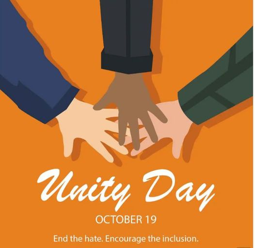 ProjectTribes's tweet photo. Celebrate #UnityDay by Wearing Orange on October 19! We are encouraged to wear orange, to show they care about safe and supportive schools and communities. Send one large #ORANGE message of #kindness, #acceptance, and #inclusion.  #tribesproject #BullyingPreventionMonth https://t.co/ScNCoVxZ4w