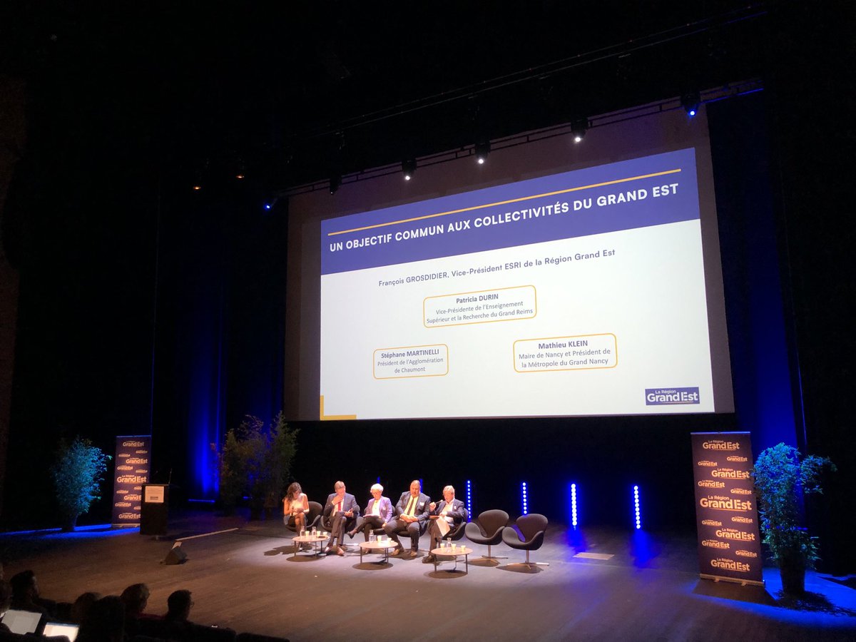 Rencontres de l’ESRI en Région Grand Est ⁦<a href="/regiongrandest/">Région Grand Est</a>⁩ ⁦⁦<a href="/JeanROTTNER/">Jean ROTTNER</a>⁩ ⁦<a href="/Benlegrand51/">Benjamin LEGRAND</a>⁩ <a href="/GrandReims/">Grand Reims</a> #PatriciaDurin ⁦<a href="/universitereims/">Université de Reims Champagne-Ardenne</a>⁩ ⁦<a href="/ESR_SNI/">Pôle SNI URCA</a>⁩ ⁦