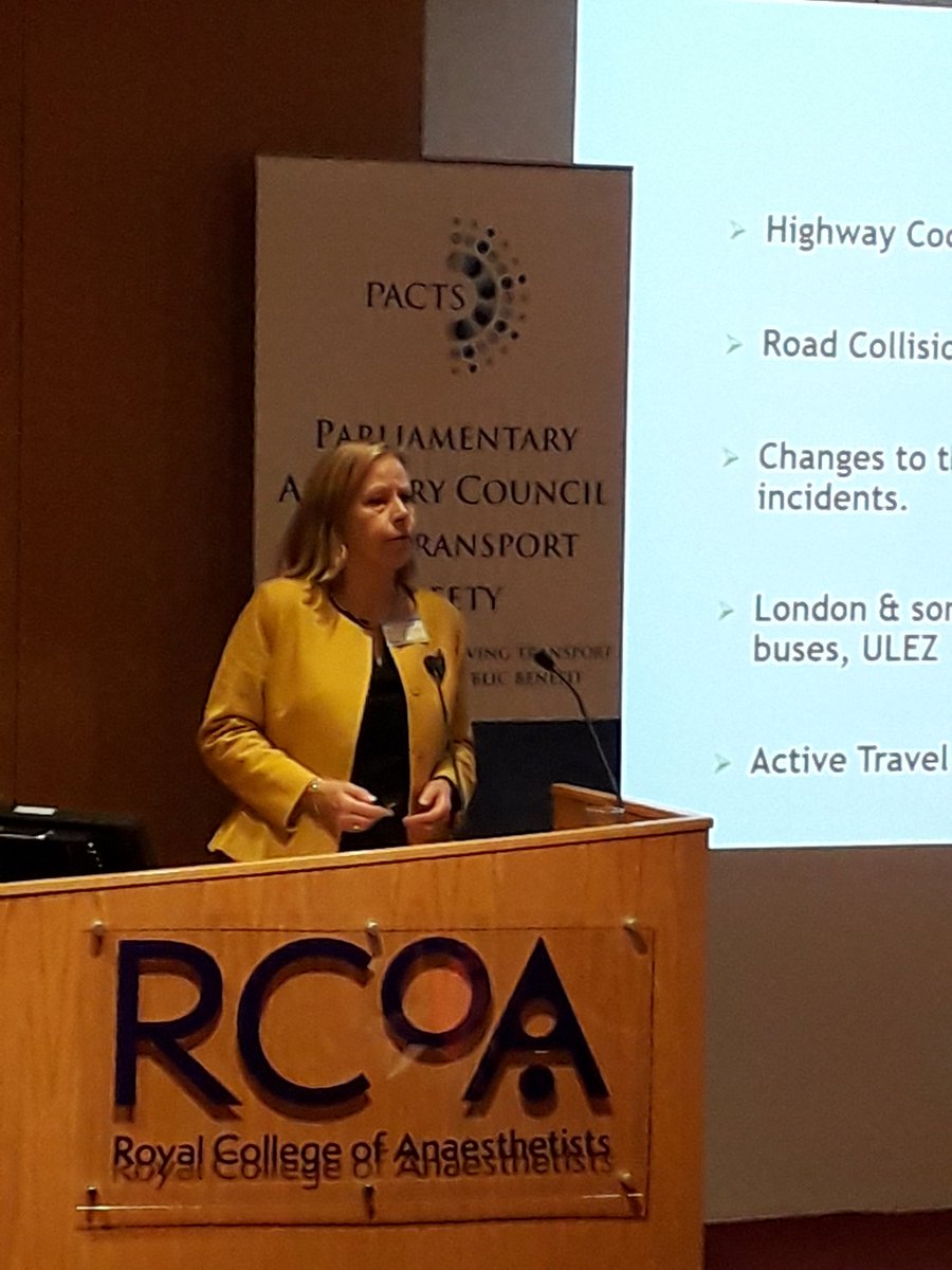 PACTS's tweet photo. .@RuthCadbury opening #PACTSconf Equality in Transport Safety. https://t.co/NvXAKa2JeY