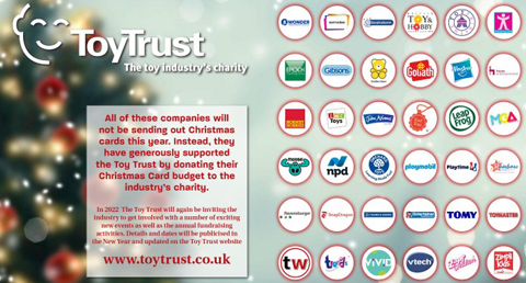 Toy World supports The Toy Trust Christmas card initiative @TheToyTrust #Christmascard #initiative #festive #messages #magazine #Decemberissue #seasonsgreetings #booknow @BTHA #charity toyworldmag.co.uk/toy-world-supp…