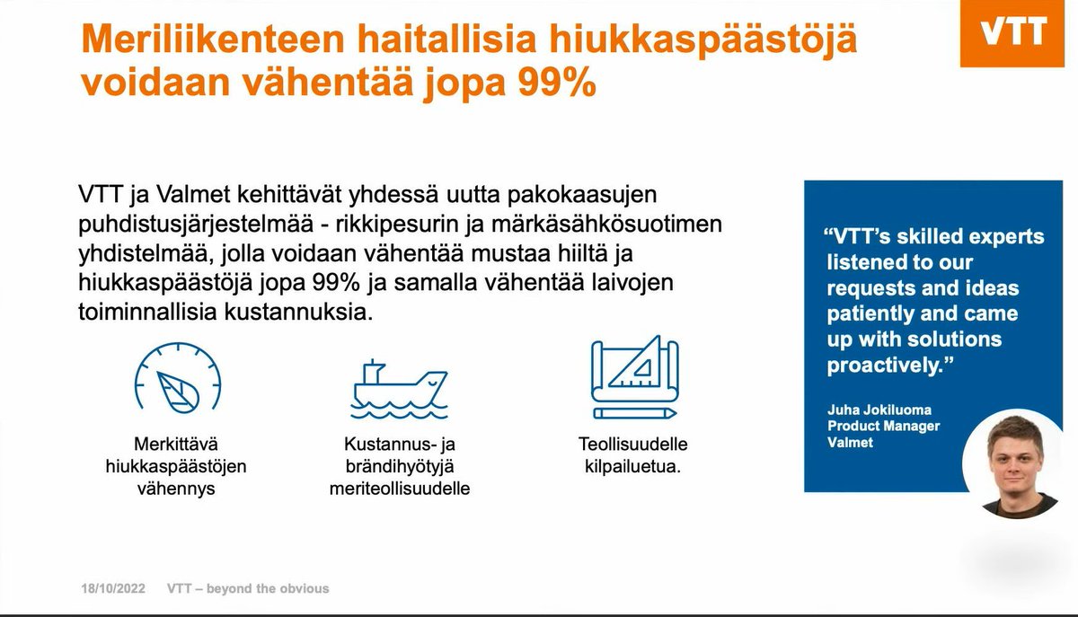 <a href="/NintsuW/">Nina Wessberg</a> <a href="/orastynkkynen/">Oras Tynkkynen @orastynkkynen.bsky.social</a> <a href="/hkalliomaki/">Hanna Kalliomäki</a> <a href="/Tommipe/">Tommi Pettersson</a> <a href="/nieminenmp/">Mika Nieminen</a> <a href="/VTTFinland/">VTT</a> <a href="/OrsiStn/">ORSI Research</a> <a href="/rilla_nina/">Nina Rilla</a> <a href="/GenderSti/">Gender STI Project</a> <a href="/PaiviKivikyto/">Päivi Kivikytö</a> 🤖VTT:llä luonnollisesti kehitetään myös teknologiaa. <a href="/AaltoAri/">Ari Aalto</a> esittelee edistysaskelia sementin sekä meriliikenteen haitallisten päästöjen minimoimiseksi.