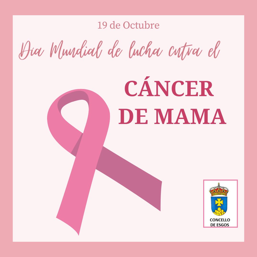 ConcelloEsgos's tweet photo. Polo "Día mundial contra o Cancro de Mama" (19 outubro) queremos colaborar coa Asociación Española contra o Cancro difundindo o lazo rosa. 
O lazo rosa significa investigación, aumentar a supervivencia e apoio ás persoas con cancro.
@ContraCancerOU 
#ElRosaEsMásQueUnColor https://t.co/181I8901Pf