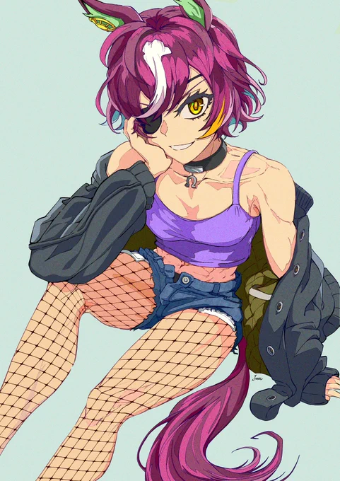 私服ギムレットセクシーかっこいい…#ウマ娘 