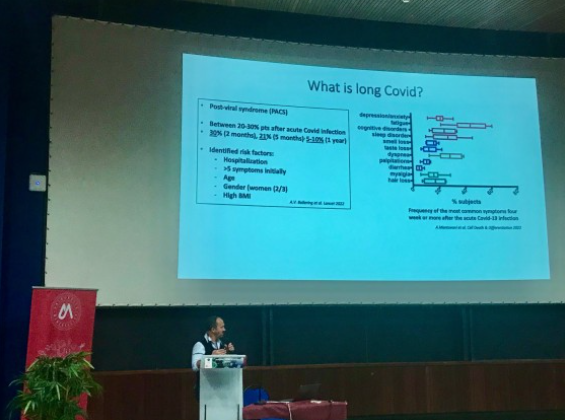 Jerome_Larche's tweet photo. Merci pour votre accueil .@MIIM2022 et vos questions 🙂sur #covidlong et dysfonctions immunologiques!!
Très bon congrès scientifique sur #infection et #immunité, où j'ai pu partagé les enjeux actuels du #covidlong. @umontpellier #IRIM @Inserm @CHU_Montpellier @ARS_OC @apresj20 https://t.co/AfTnqsDqAL