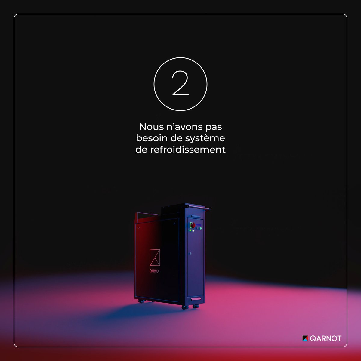 Qarnot's tweet image. ✅Valorise jusqu’à 95% de la chaleur fatale informatique en produisant de l’eau chaude
✅ Protection incendie et sécurité
✅ Silencieux grâce à l’absence de pièces mobiles
👉 En savoir plus ? qarnot.com/fr/produits/in…
(2/2) #cluster #hpc #computingcluster