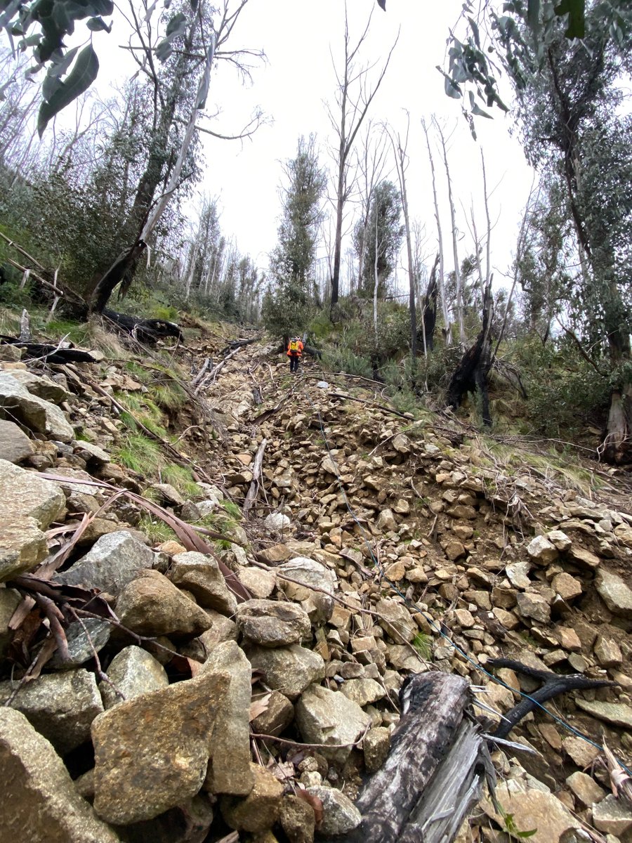 SpecialisedGeo's tweet photo. Works have kicked off in the Snowy Mountains where rough terrain, steep slopes and rapidly changing weather conditions play right into Specialised Geo’s expertise! 

#specialisedgeo #specialised #specialists #rockfall #stabilisation #bestinthegame #scaling #devege #ropeaccess https://t.co/iOOkKGkCfE