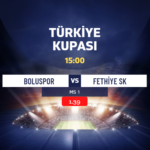 Tekli ! @SouthBetOnline SouthBet.club Boluspor Kazanır