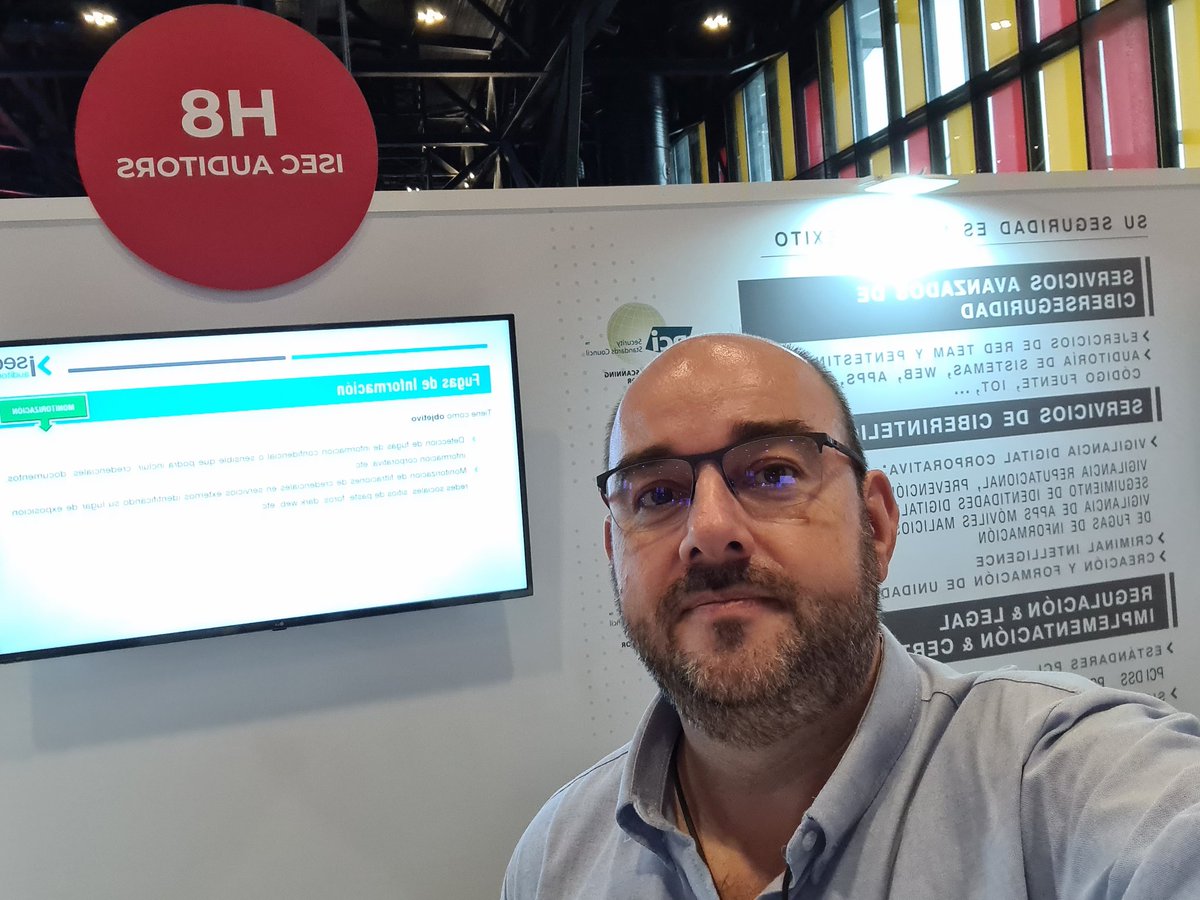 DeFerBle's tweet photo. Emocionado de volver a #16enise en León de la mano de @INCIBE con @ISecAuditors. Después de 4 años y con 21 años a nuestras espaldas como una de las más veteranas y solidas empresas del sector. https://t.co/U8GEHxrpQS