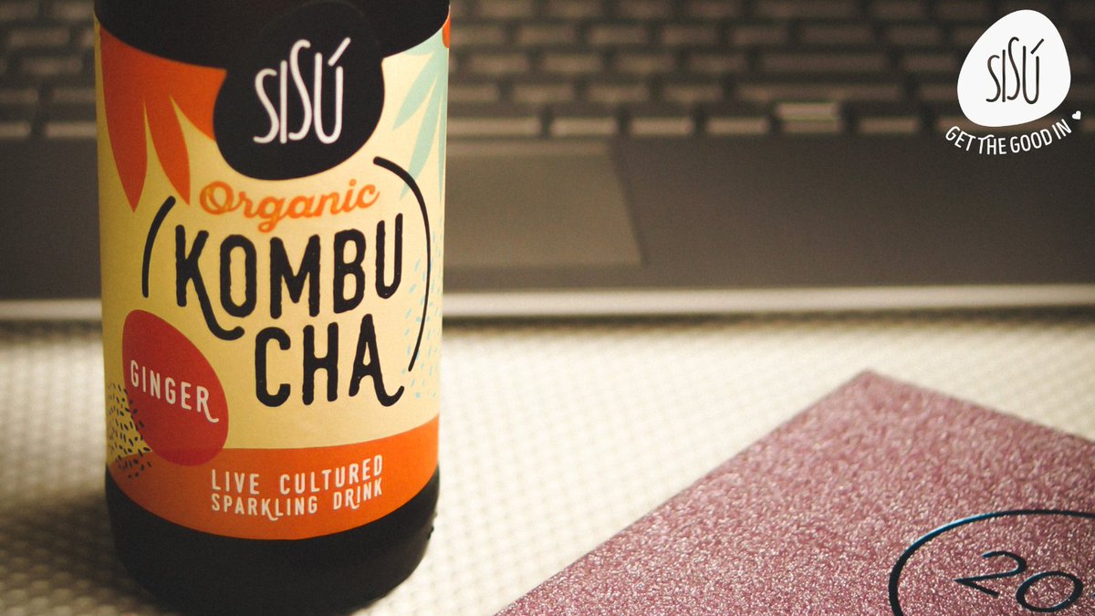 Enjoy a refreshing Organic Kombucha this Wednesday and #GetTheGoodIn.

With a delicious hit of ginger, our Ginger kombucha was made for ginger lovers by ginger lovers.💖

sisu.ie