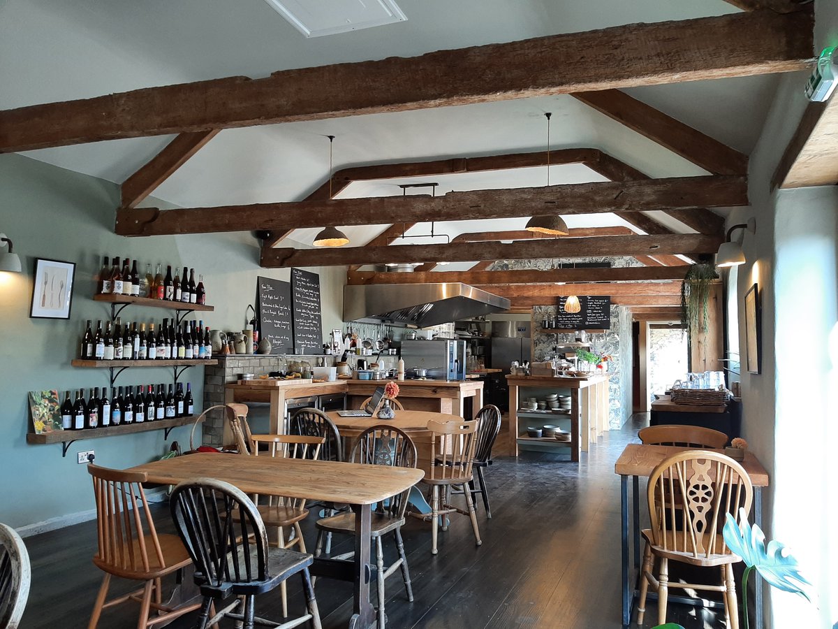 Lovely small plates by <a href="/ChefDanCox/">Dan Cox</a> who is clearly enjoying the good life at The Granary at Crocadon Farm 
#StMellion #Cornwall