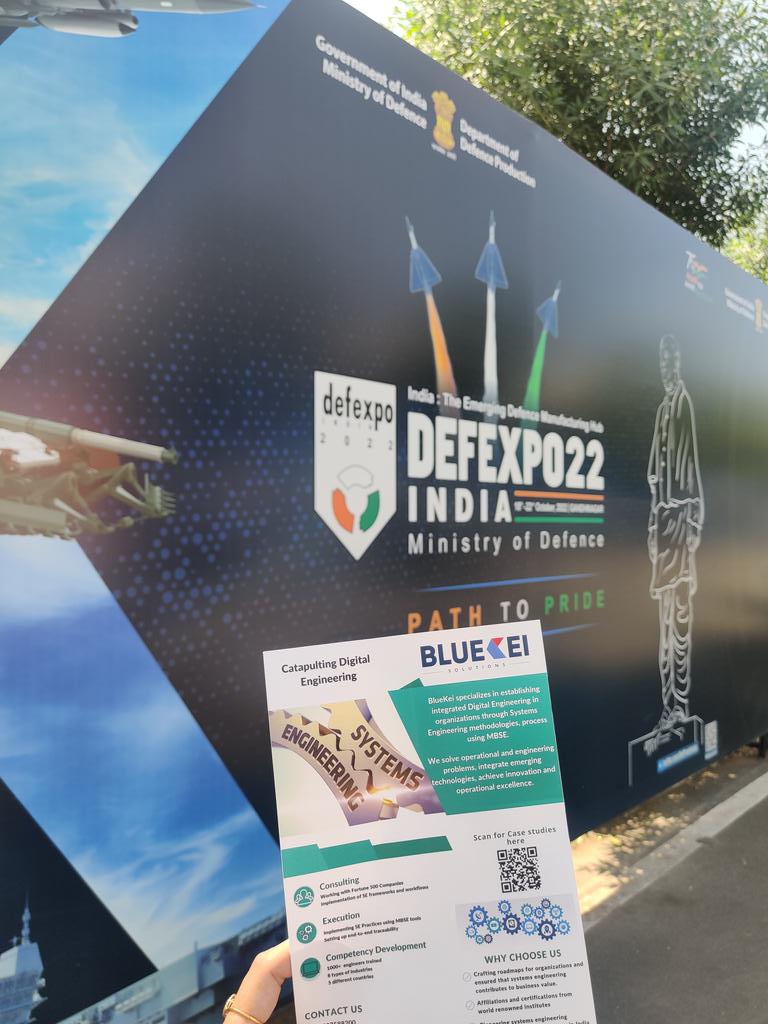 StuetiG's tweet photo. We bring transformation in your organization with Systems Engineering / Model-based Systems Engineering, for complex engineering.
#DefExpoGujarat #DefExpo2022
#systemsengineering #modelbasedsystemsengineering #systemsmodeling #mbse #systemsthinking #digitalengineering https://t.co/2m8OFHXWWL