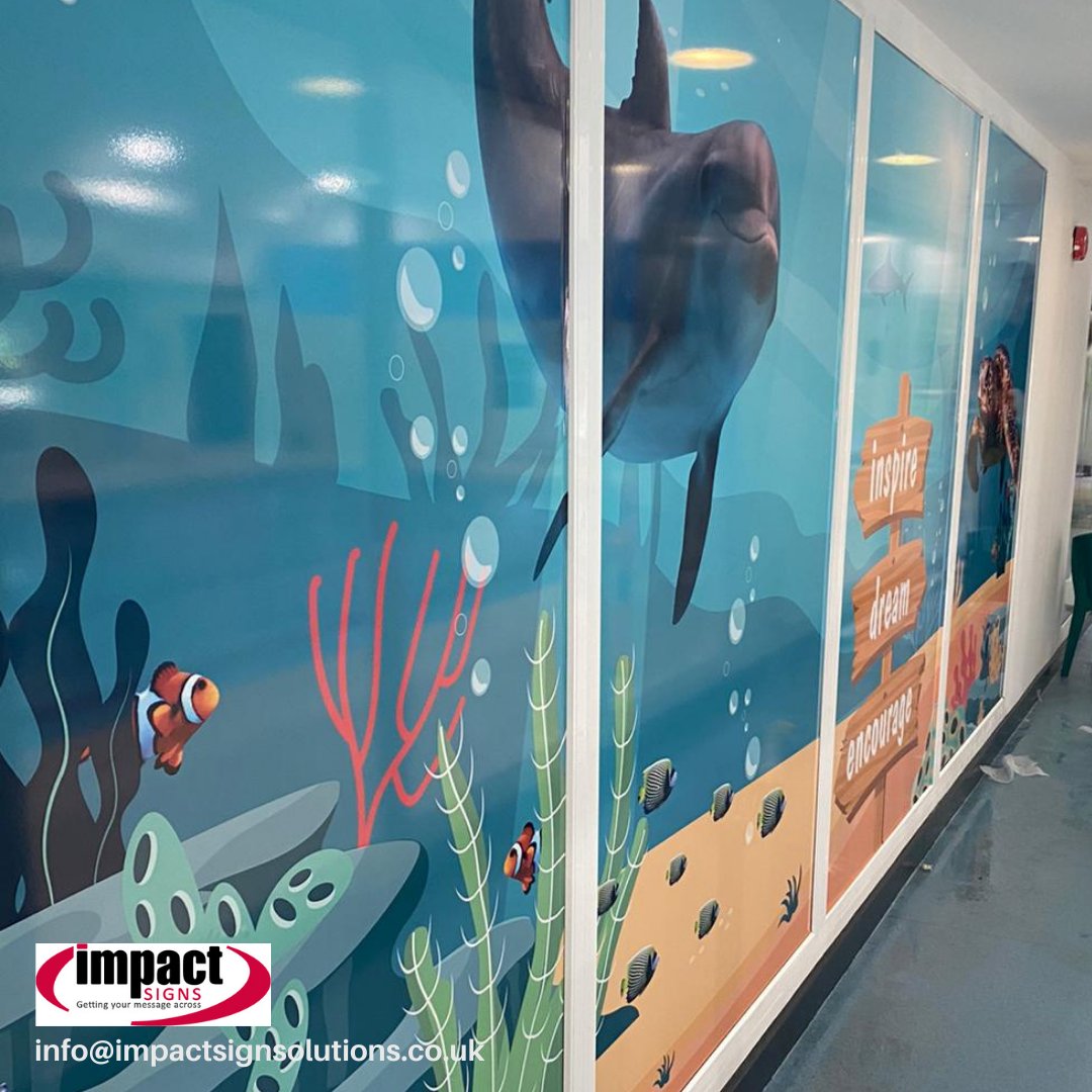 impact1994's tweet image. Hello Wednesday! Looking for inspiration for adding colour to your office wall? Here's an example of what we do. 
If you have an idea why not give us a call? 01296 488902 impactsignsolutions.co.uk
#internalsigns #brandedwallpaper #aylesbury #buckinghamshire