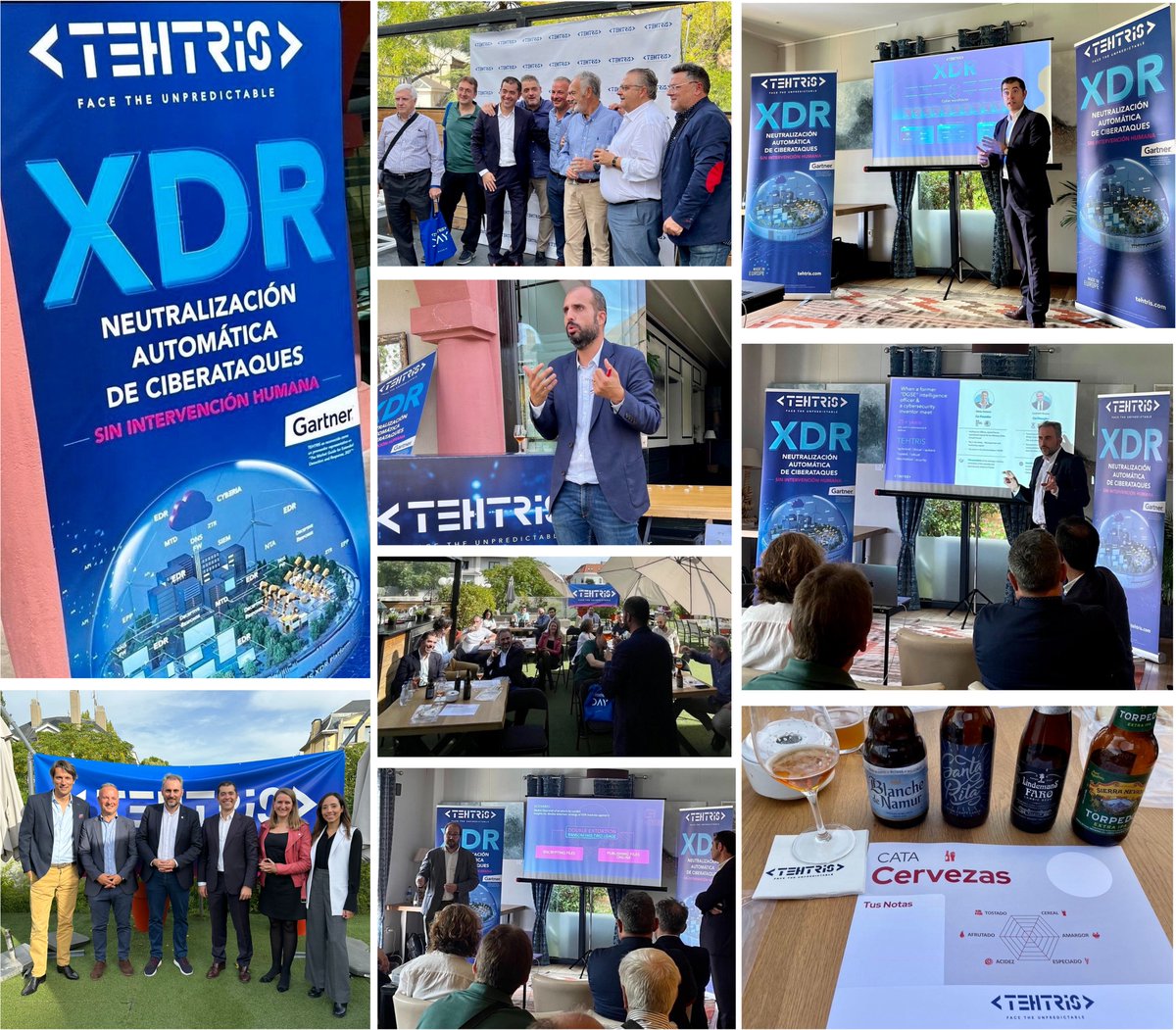 tehtris's tweet photo. Thank you to our partners, VAD &amp; clients for participating to #TehtrisDay 🇪🇸 with @tehtris_ES team! Let's face the challenges of 🇪🇺 #cybersecurity together!

TEHTRIS XDR gives you a 360° vision of your IS &amp; a hyper automated detection/remediation of #ransomware #cyberattacks 24/7 https://t.co/KkSgQJmK08