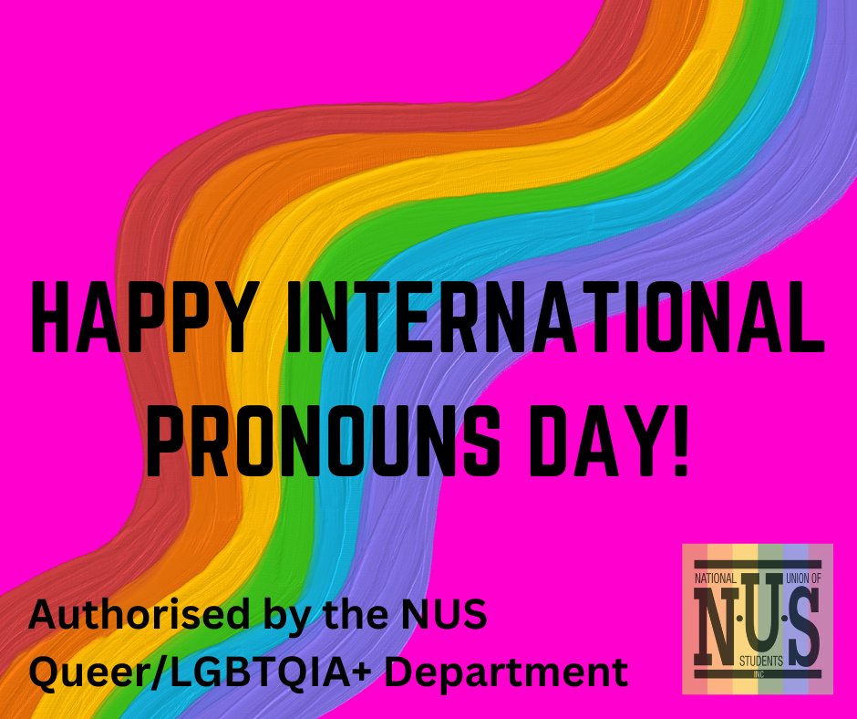 NUS Queer/LGBTQIA+ Department tweet media