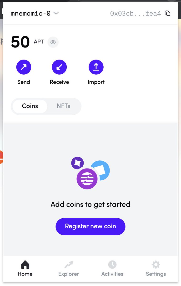 itsrareMarket's tweet photo. 📣Who didn’t have APT token, well we got you covered 🥳
50 APT token for 5 lucky winners

Rules:
1️⃣ follow @itsrareMarket 
2️⃣ like &amp; RT &amp; @ 3
3️⃣ visit ItsRare: 🔗 https://t.co/E8c59QbnU1
4️⃣ Comment “Done”
⏳72 hours

#AptosMainnet #Aptos @FewchaWallet #Giveaway #Airdrops https://t.co/Duj2u3MuOF