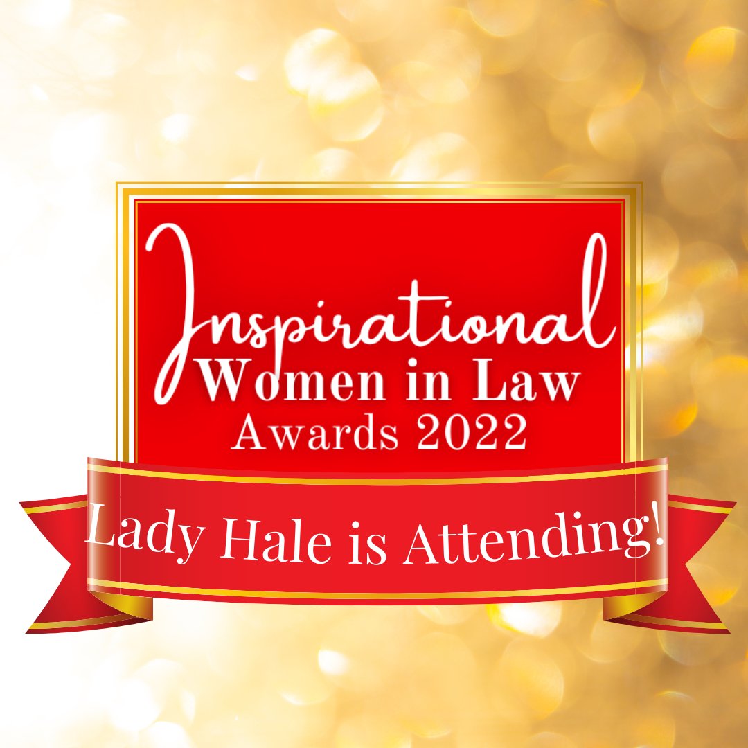 First100years's tweet image. ✨ Lady Hale is attending ✨

We're delighted to welcome Lady Hale to the Inspirational Women in Law Awards 2022!

Get your tickets now: eventbrite.co.uk/e/inspirationa…

#womeninlaw #ladyhale #awards