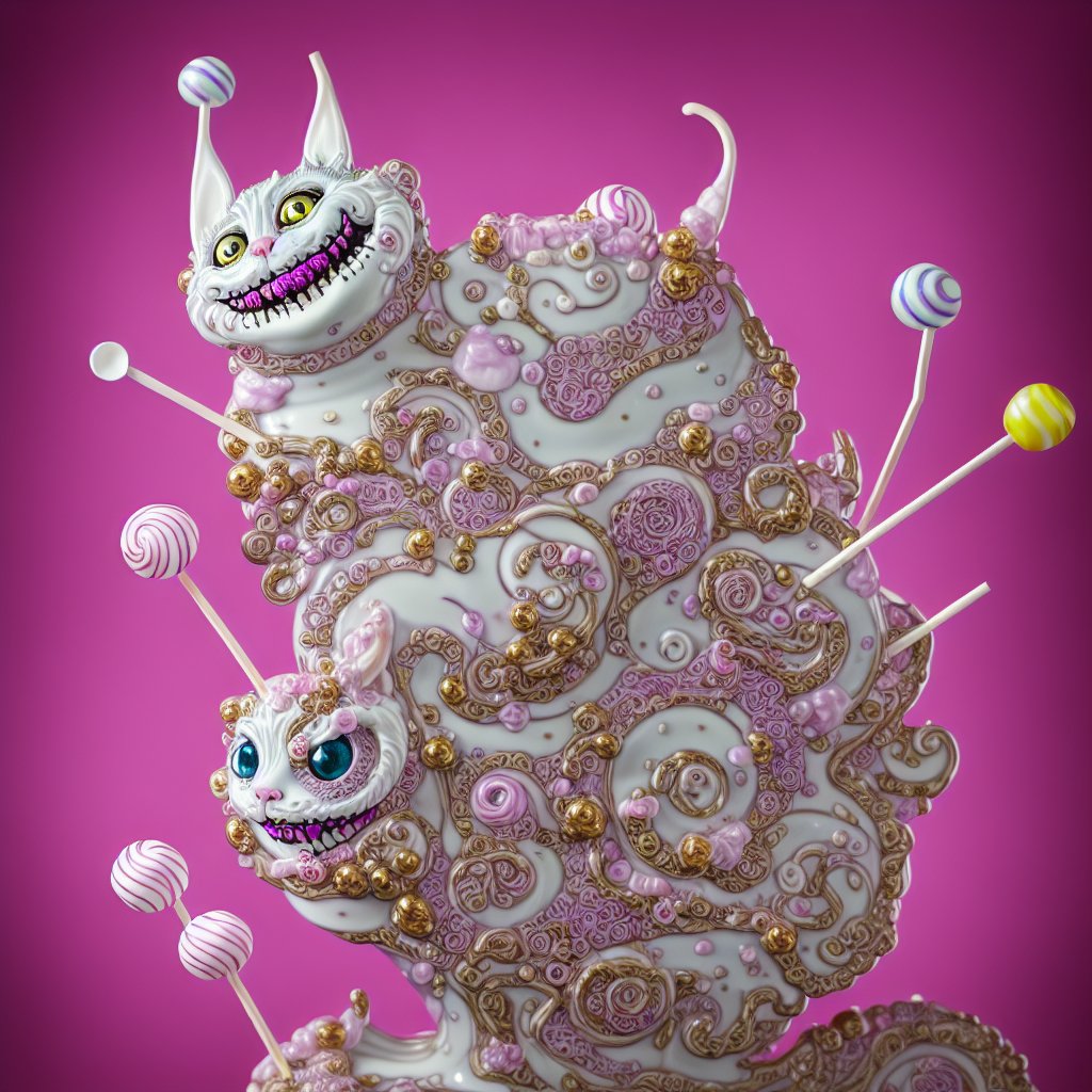 Gm friends 💗

"Cheshire Cat 004" on Objkt 🔻