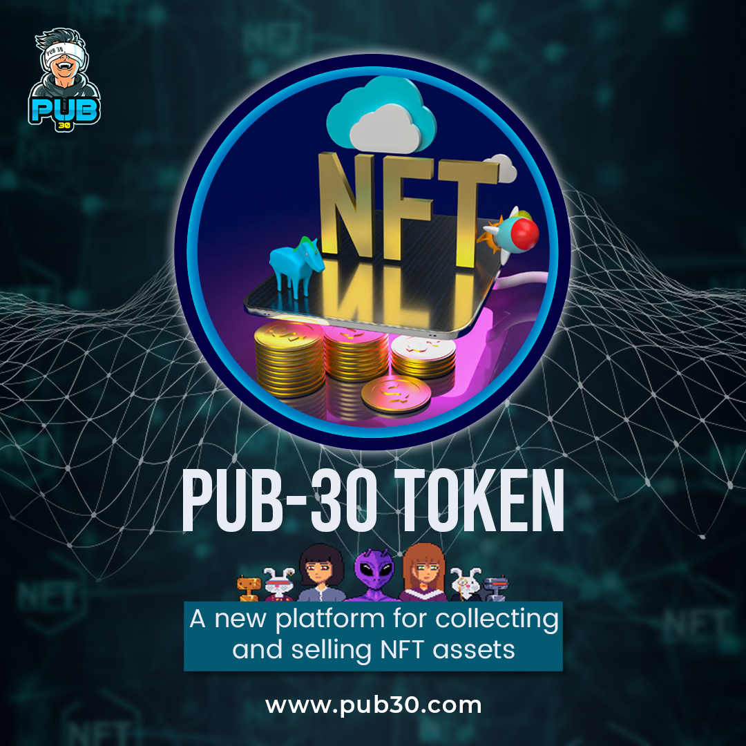 pub30official's tweet photo. We are creating a game in which you can both earn and play. While playing, you can even amass a large collection of NFT assets. 
Visit our site- https://t.co/dFK2IXlyUY
.
.
#pub30 #gaming #token #gamingtoken #cryptocoin #tokenblack #metaverse #NFTs #nonfungibletoken #bnb #bsc https://t.co/4m2HMjs627