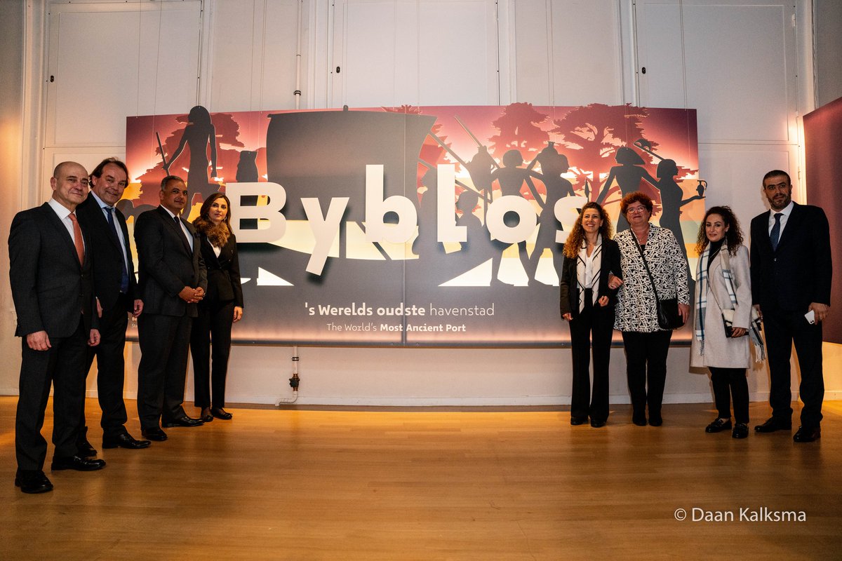 sattra1967's tweet photo. Proud to be among the organisers of the Beautiful Exhibition about #Byblos.Special thanks to National Museum of Antiquities in #Leiden and the Ministry of Culture in #Lebanon. https://t.co/Qx7plW96So