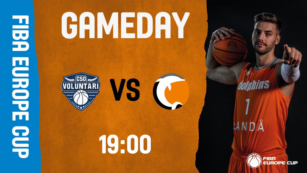GAME DAY! 

🏆 <a href="/FIBAEuropeCup/">FIBA Europe Cup</a> 
🏀 🇷🇴 Voluntari vs. Norrköping Dolphins 🇸🇪
🏠 Sala Olimpia 
⏰ 19.00 svensk tid 
🖥 youtube.com/watch?v=Ng-fNJ… 

#förNorrköping #dolphinsbasket #FIBAEuropeCup