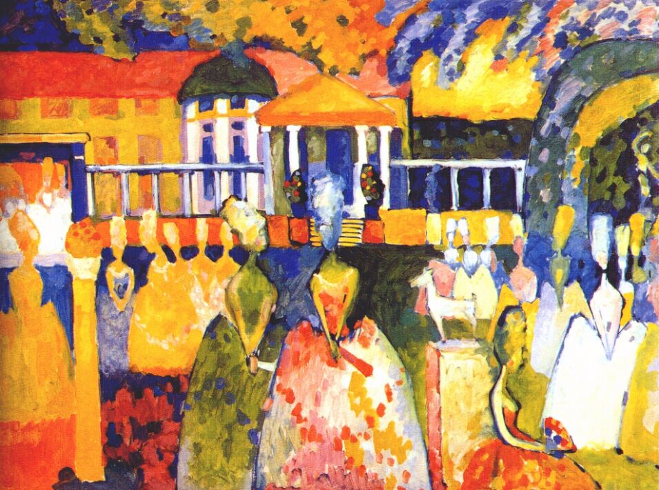 artistkandinsky's tweet photo. Crinolines, 1909 #expressionism #kandinsky https://t.co/HnjGmo3eZs https://t.co/o956DbQjds