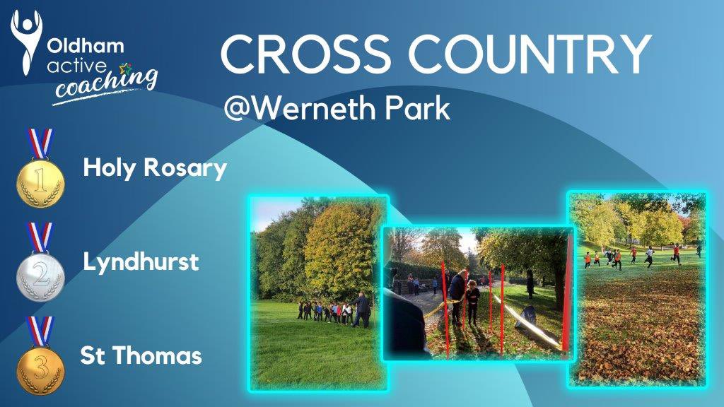 OACoaching's tweet photo. Yesterday saw the first of our Hathershaw Cluster Cross Country Events in the stunning Werneth Park 🌳🍁🌞

All children attending showed great attitude and determination to complete the courses and represent their schools fantastically 👏⭐️ https://t.co/0frtrIDdT4