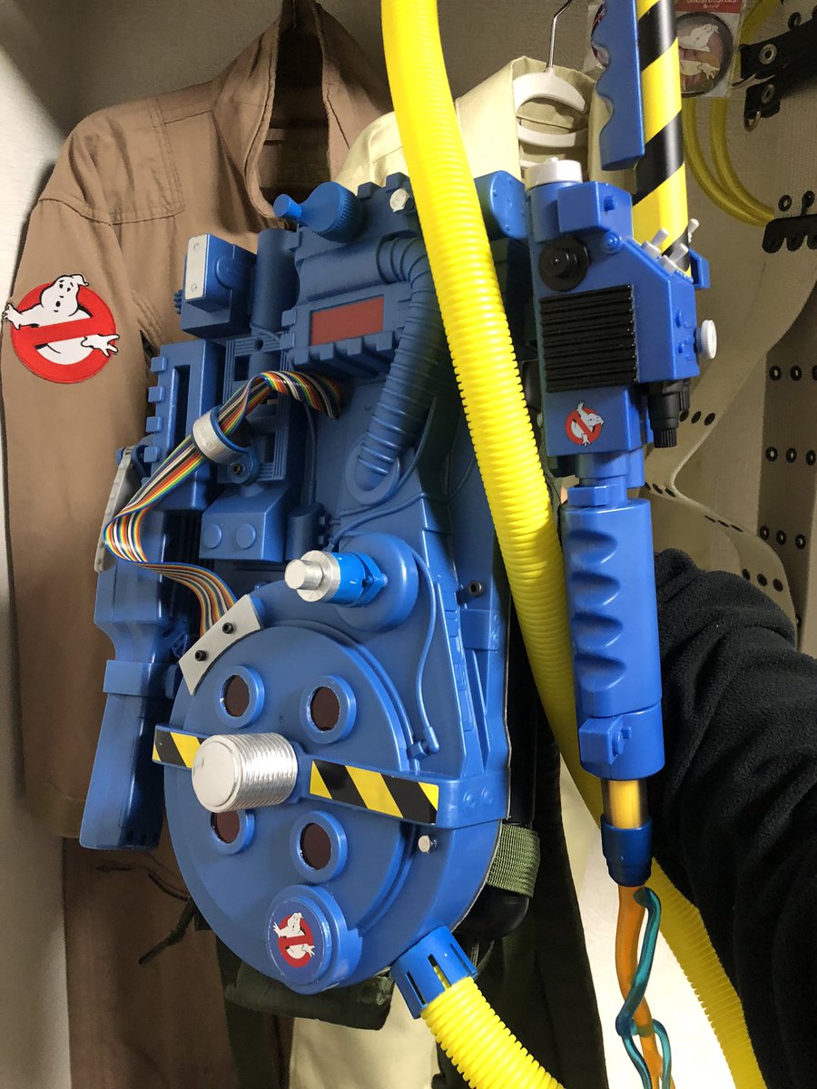 mu4ma6's tweet photo. キッズパック第1形態完成 #キッズパック #kidspack #プロトンパック #protonpack #ゴーストバスターズ #Ghostbusters https://t.co/A3F0pUPac5