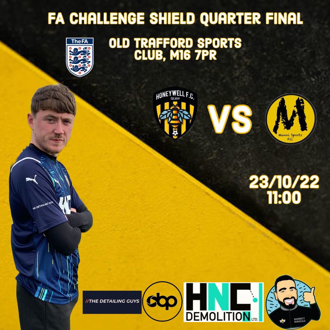 Honeywell FC (@fc_honeywell) on Twitter photo Massive one this sunday for the boys in the quarter final against top of our league <a href="/ManniSportsFC/">Manni Sports FC</a> wanna see the support down! #utfw Massive one this sunday for the boys in the quarter final against top of our league <a href="/ManniSportsFC/">Manni Sports FC</a> wanna see the support down! #utfw