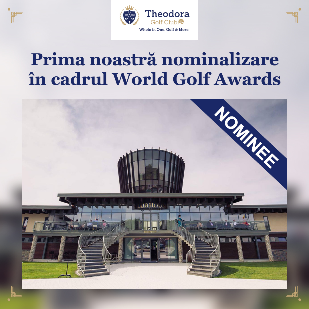 TheodoraGolf's tweet photo. Ospitalitatea și calitatea serviciilor au fost mereu atuurile noastre. În cei #5ani am câștigat de 2 ori “Best Golf Hotel“, am fost nominalizați la 2 categorii la “World Golf Awards” și am primit distincția https://t.co/3h7mBgwZED “Traveller Review Award 2022“, cu 9.4 puncte.🏆 https://t.co/47qVmPE9Q2