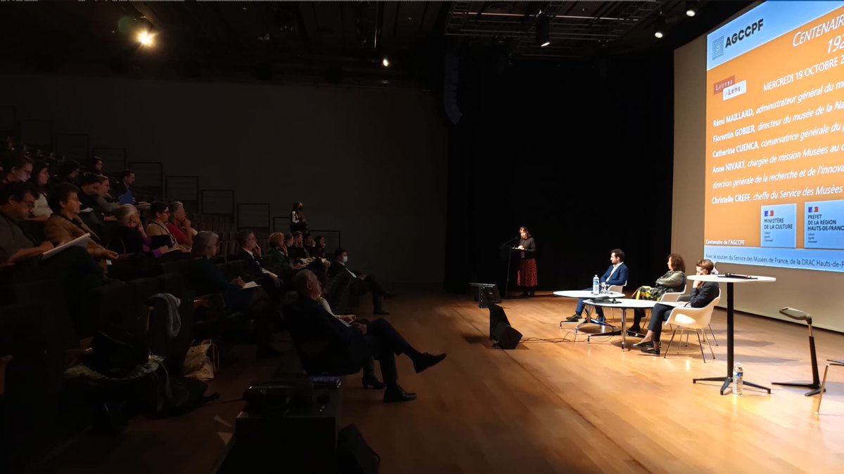 Le colloque « Centenaire de l’AGCCPF : une commémoration 1922-2022 » commence aujourd’hui au musée du Louvre-Lens, avec une première journée consacrée aux origines et au rôle de l'association. <a href="/agccpf/">AGCCPF</a> <a href="/MuseeLouvreLens/">Louvre-Lens</a>