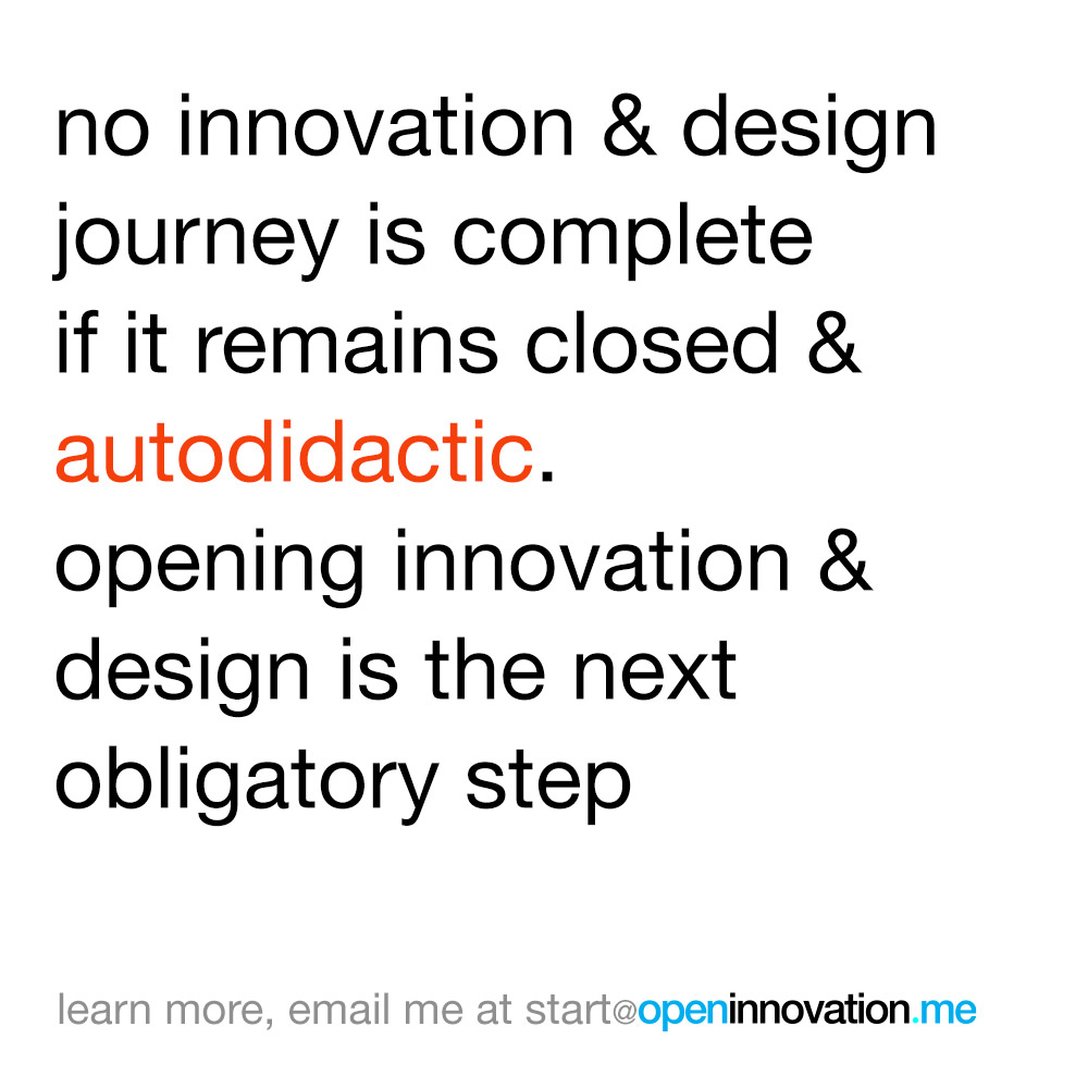 nikolatosic's tweet image. You can not learn everything by yourself. The purpose of learning alone is only to prepare you to learn as a collective

#explicitknowledge #opendesign #openinnovation #design #innovation #openness #autodidactic