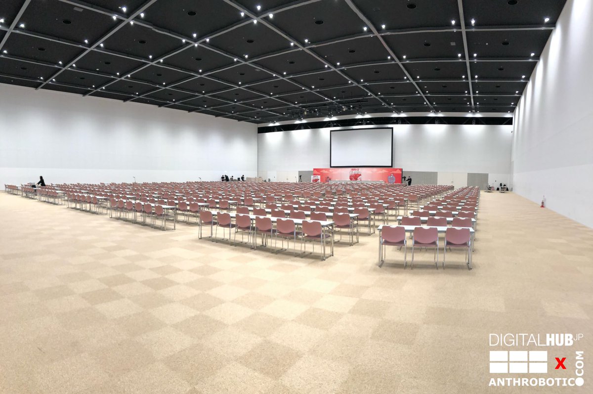 ANTHROBOTIC's tweet photo. #ROSCON 2022: DAY 0
Great start for the conference! Lots of prep, people, and potential - all indicators @OpenRoboticsOrg + @rosorg assembled something special. 

++ Photos, people, conversations coming soon!
• • •
#ROS #ROSCON2022 #ROBOTS #JAPAN — @digitalhubjp x @anthrobotic https://t.co/P2FuKnq2Q7