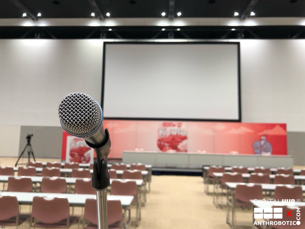 ANTHROBOTIC's tweet photo. #ROSCON 2022: DAY 0
Great start for the conference! Lots of prep, people, and potential - all indicators @OpenRoboticsOrg + @rosorg assembled something special. 

++ Photos, people, conversations coming soon!
• • •
#ROS #ROSCON2022 #ROBOTS #JAPAN — @digitalhubjp x @anthrobotic https://t.co/P2FuKnq2Q7