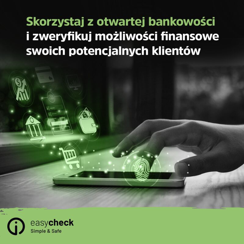 KRD_pl's tweet image. Dzięki otwartej bankowości możecie w trakcie procesu sprzedaży uzyskać dostęp do informacji z rachunku aktualnego lub potencjalnego kontrahenta i sprawdzić, czy terminowo wywiązuje się ze swoich zobowiązań biznesowych i prywatnych.

 #OpenBanking #EasyCheck